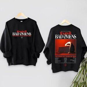 BadOmens World Tour Graphic Tee Unisex Rock Concert Shirt Sweatshirt Heavy Blend